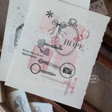 LCN Wooden Stamp - Magnifying Glass Small