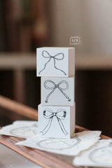 Lin Chia Ning Wooden Stamp - Bow Stamp Set