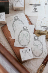 Lin Chia Ning Wooden Stamp - Bow Stamp Set