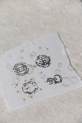 Lin Chia Ning Wooden Stamp - Mini Postage Marks Stamp Set