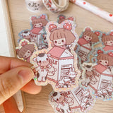 Pegatina de Little Moo &amp; Milk
