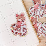 Pegatina de Little Moo &amp; Milk