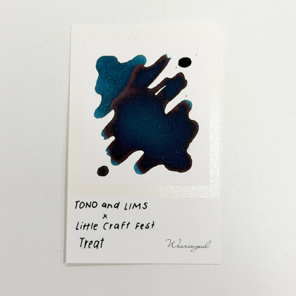 TONO & LIMS X Little Craft Place Exclusive Ink Treat Ink Swatches