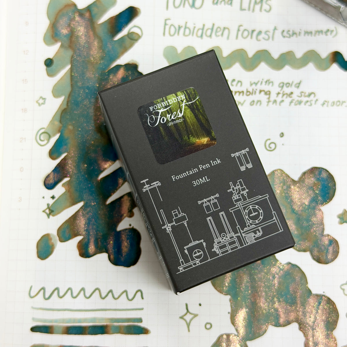 Little Craft Place X TONO & LIMS Exclusive Ink - Forbidden Forest (Shimmer)