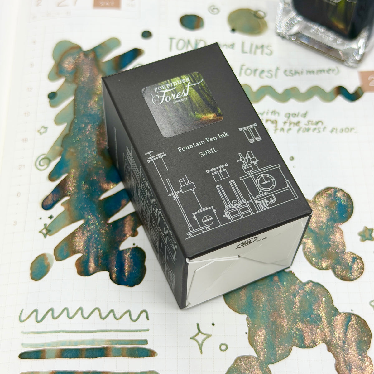 Little Craft Place X TONO & LIMS Exclusive Ink - Forbidden Forest (Shimmer)