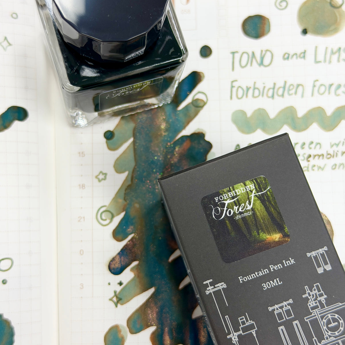 Little Craft Place X TONO & LIMS Exclusive Ink - Forbidden Forest (Shimmer)