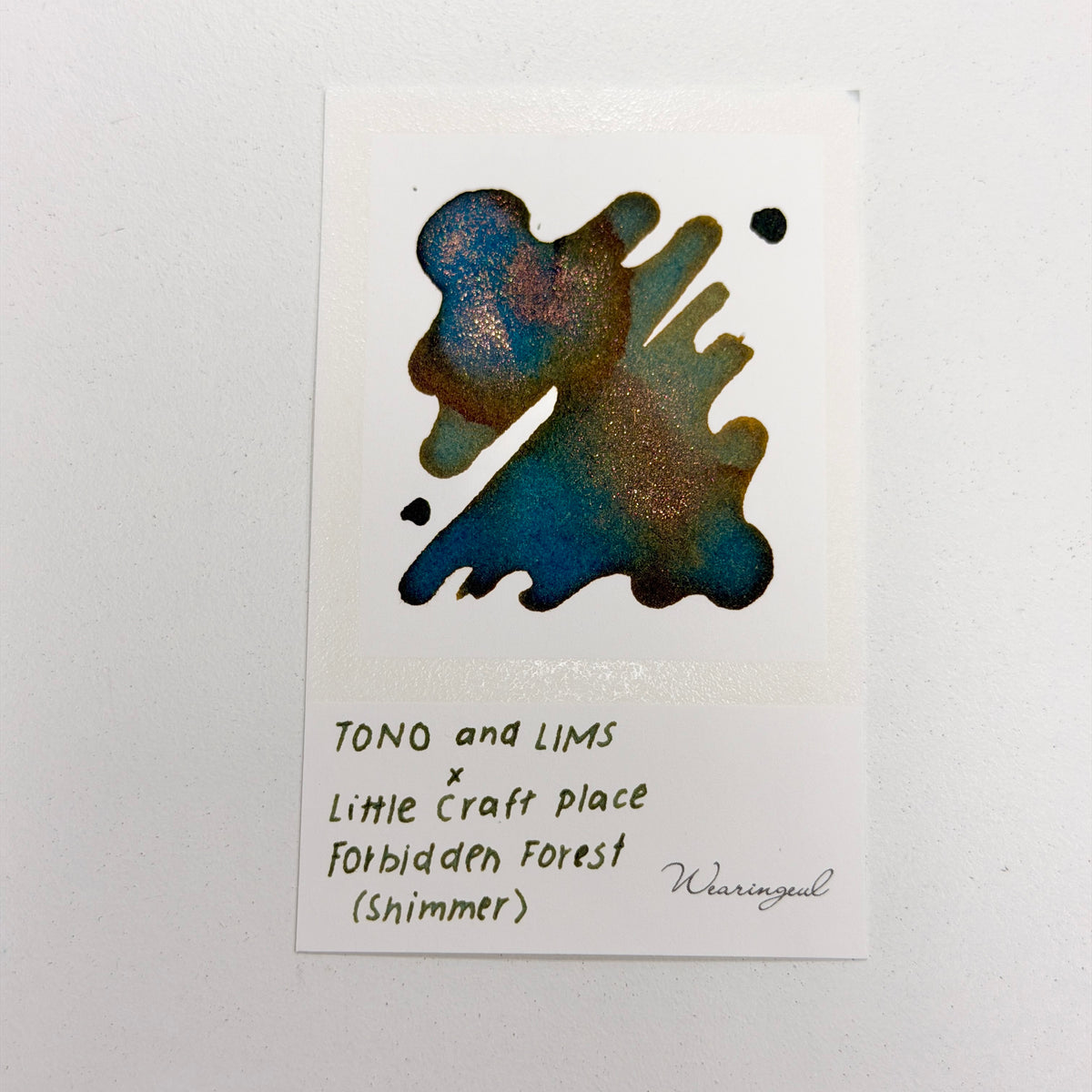 Little Craft Place X TONO & LIMS Exclusive Ink - Forbidden Forest (Shimmer)