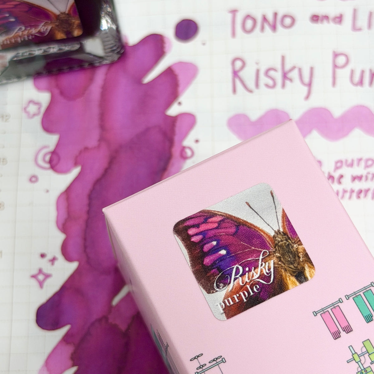 Little Craft Place X TONO & LIMS Exclusive Ink - Risky Purple