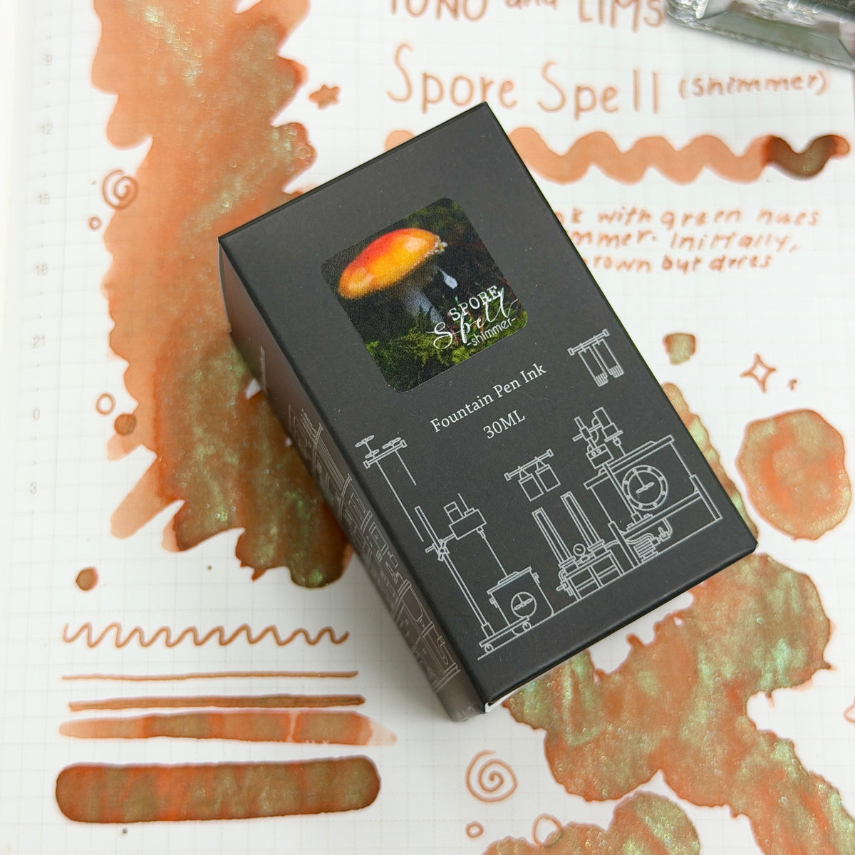 Little Craft Place X TONO & LIMS Exclusive Ink - Spore Spell (Shimmer)