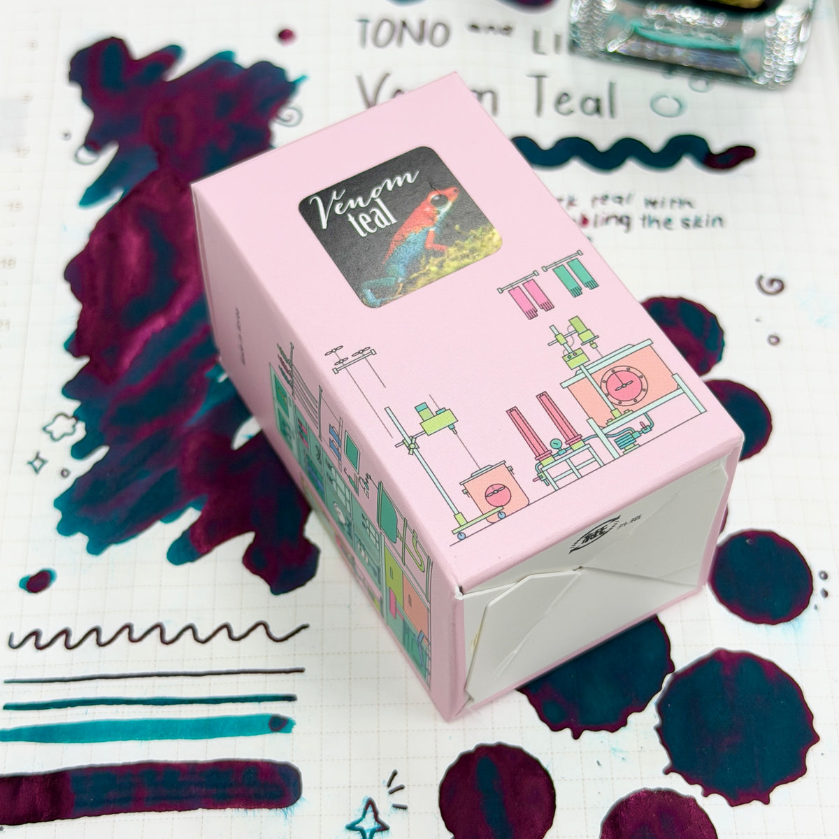 Little Craft Place X TONO & LIMS Exclusive Ink - Venom Teal