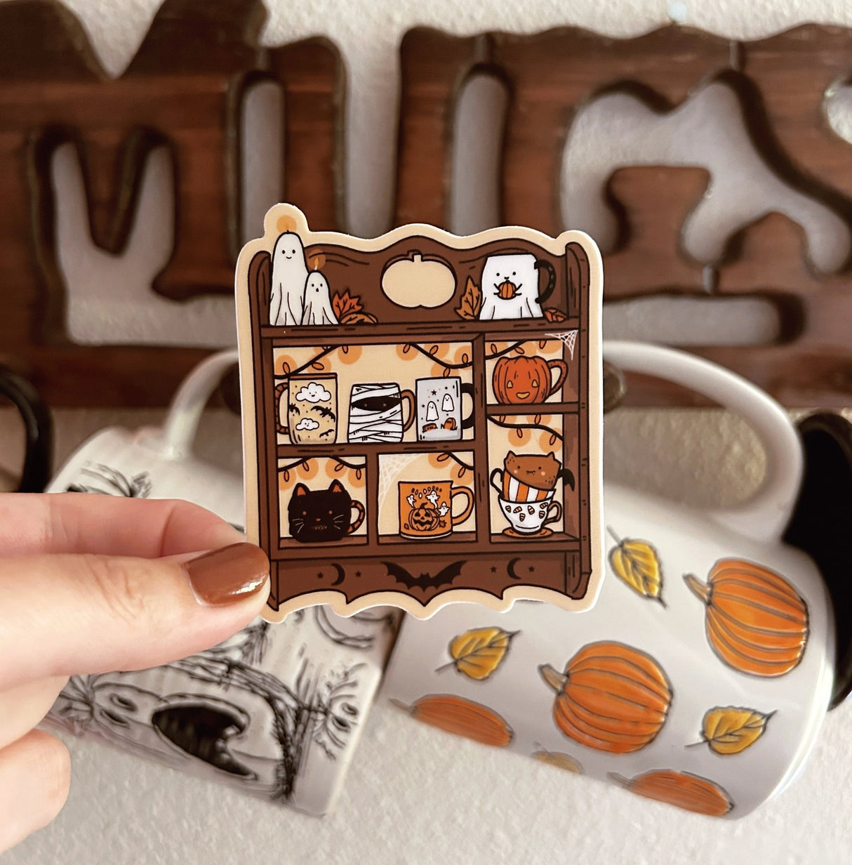 Little Spooky Studio - Mugs Sticker