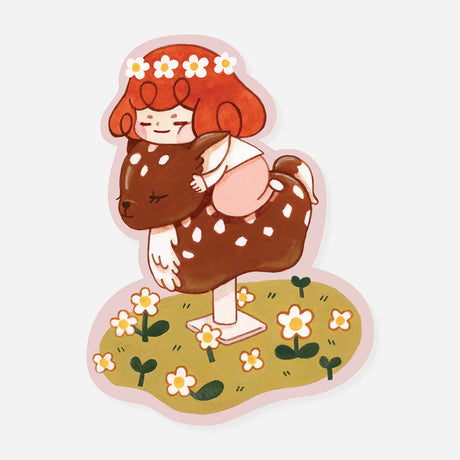 LoveSoup Studio - Play, Forest Friend Vinyl Sticker

Matte sticker
water resistant
6.4 x 8.7cm (2.5 x 3.4 inches)