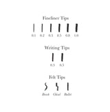 Tom's Studio Lumos Tips (Pack of 3)