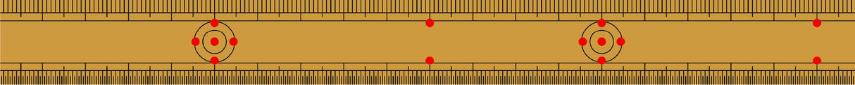 MT ex Washi Tape - Bamboo Ruler
