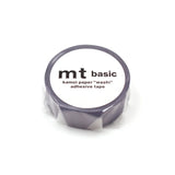 MT Washi Tape - Dark Violet

mt is the original washi masking tape, made in Japan by Kamoi Kakoshi. mt is colourful tape which is easy to tear by hand and reposition on nearly any surface. Write on it, layer it, and use it on paper, gifts, objects or the wall (mt won't damage paint - why not make a tape collage?) mt washi masking tape is now sold throughout the world in hundreds of colours and patterns.

Enjoy mt as a part of your daily life, adding a little colour everywhere.

All tapes are 15mm x 7m (0.6"