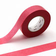 mt is the original washi masking tape, made in Japan by Kamoi Kakoshi. mt is colourful tape which is easy to tear by hand and reposition on nearly any surface. Write on it, layer it, and use it on paper, gifts, objects or the wall (mt won't damage paint - why not make a tape collage?) mt washi masking tape is now sold throughout the world in hundreds of colours and patterns.

The brilliant, saturated color of 'ganshin' tape is created when the base paper is dyed with colored resin. This unique process also 