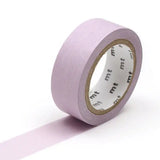 mt is the original washi masking tape, made in Japan by Kamoi Kakoshi. mt is colourful tape which is easy to tear by hand and reposition on nearly any surface. Write on it, layer it, and use it on paper, gifts, objects or the wall (mt won't damage paint - why not make a tape collage?) mt washi masking tape is now sold throughout the world in hundreds of colours and patterns.

Enjoy mt as a part of your daily life, adding a little colour everywhere.

All tapes are 15mm x 7m (0.6"X23')