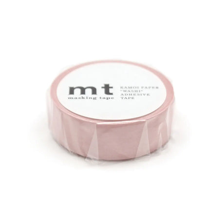 mt is the original washi masking tape, made in Japan by Kamoi Kakoshi. mt is colourful tape which is easy to tear by hand and reposition on nearly any surface. Write on it, layer it, and use it on paper, gifts, objects or the wall (mt won't damage paint - why not make a tape collage?) mt washi masking tape is now sold throughout the world in hundreds of colours and patterns.

Enjoy mt as a part of your daily life, adding a little colour everywhere.

All tapes are 15mm x 7m (0.6"X23')