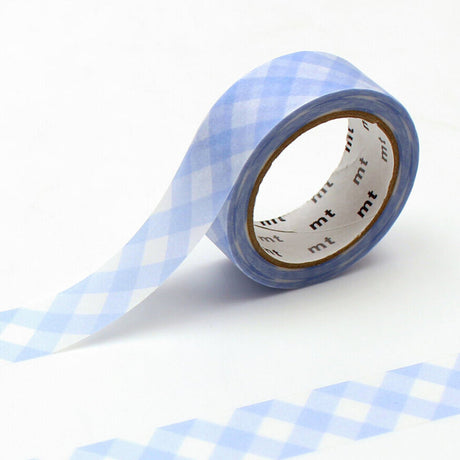 mt is the original washi masking tape, made in Japan by Kamoi Kakoshi. mt is colourful tape which is easy to tear by hand and reposition on nearly any surface. Write on it, layer it, and use it on paper, gifts, objects or the wall (mt won't damage paint - why not make a tape collage?) mt washi masking tape is now sold throughout the world in hundreds of colours and patterns.

Enjoy mt as a part of your daily life, adding a little colour everywhere.

All tapes are 15mm x 7m (0.6"X23')