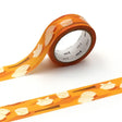 MT ex Washi Tape - Dumpling Wrappers

mt is the original washi masking tape, made in Japan by Kamoi Kakoshi. mt is colourful tape which is easy to tear by hand and reposition on nearly any surface. Write on it, layer it, and use it on paper, gifts, objects or the wall (mt won't damage paint - why not make a tape collage?) mt washi masking tape is now sold throughout the world in hundreds of colours and patterns.

Enjoy mt as a part of your daily life, adding a little colour everywhere.

All tapes are 15mm x