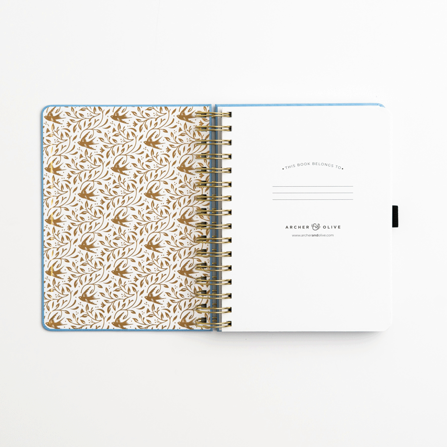70% OFF - Archer and Olive Notebook: Majestic Skies A5 Dated Planner