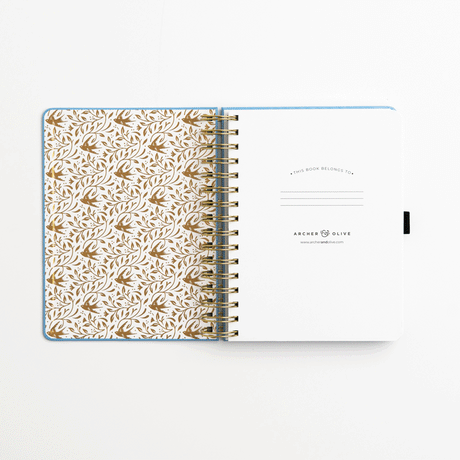 70% OFF - Archer and Olive Notebook: Majestic Skies A5 Dated Planner
