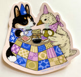 Marika Paz Illustration - Cup Full Sticker
