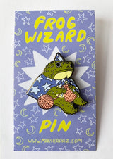 Marika Paz Pin - Frog Wizard