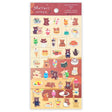 Mattari Animals Bear x Coffee Shop Sticker Sheet

These are transparent stickers with cute relaxed animals and shining gold leaf.
We adorably drew a relaxing bear along with café menu items like cream soda and sweets. Perfect for any journal or planner.



Height 165× Width 90mm
Transparent Stickers

Sticker Gold Foil Stamping Finish

Pattern Backing Card