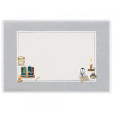 Relaxing Animals Day - A mini-letter depicting the days of each animal living in
a relaxed manner.
I drew a penguin enjoying reading in the study with candles and lights.
It is a size that can hold a photo (DSC format, L format) and can be mailed at a standard price.

Length 98× Width 148mm
8 pieces of stationery, 4 envelopes