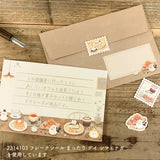 Relaxing Animals Day - A mini-letter depicting the days of each animal living in
a relaxed manner.
This is a design for shimaenaga to relax in a café.
It is a size that can hold a photo (DSC format, L format) and can be mailed at a standard price.

Length 98× Width 148mm
8 pieces of stationery, 4 envelopes
4 horizontal lines