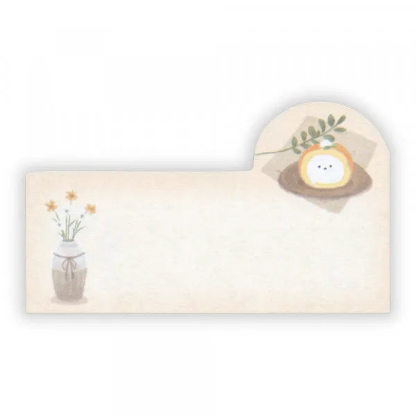 Mattari Animals Relax Day Shimaenaga Sticky Notes