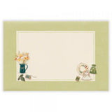 Relaxing Animals Day - A mini-letter depicting the days of each animal living in
a relaxed manner.
I drew various flowers and flying squirrels such as bouquets, swags, vases, and vases.
It is a size that can hold a photo (DSC format, L format) and can be mailed at a standard price.

Length 98× Width 148mm
8 pieces of stationery, 4 envelopes