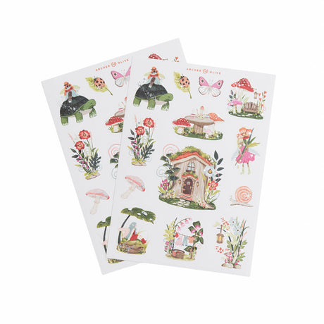 Archer and Olive Fairy House Sticker Set
