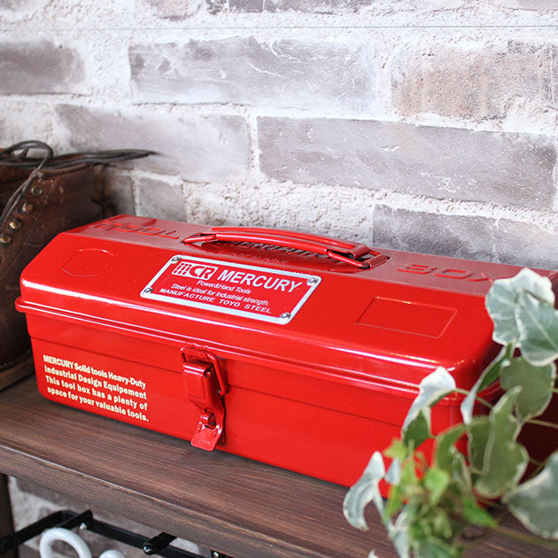 Caja de herramientas Mercury roja de MCR