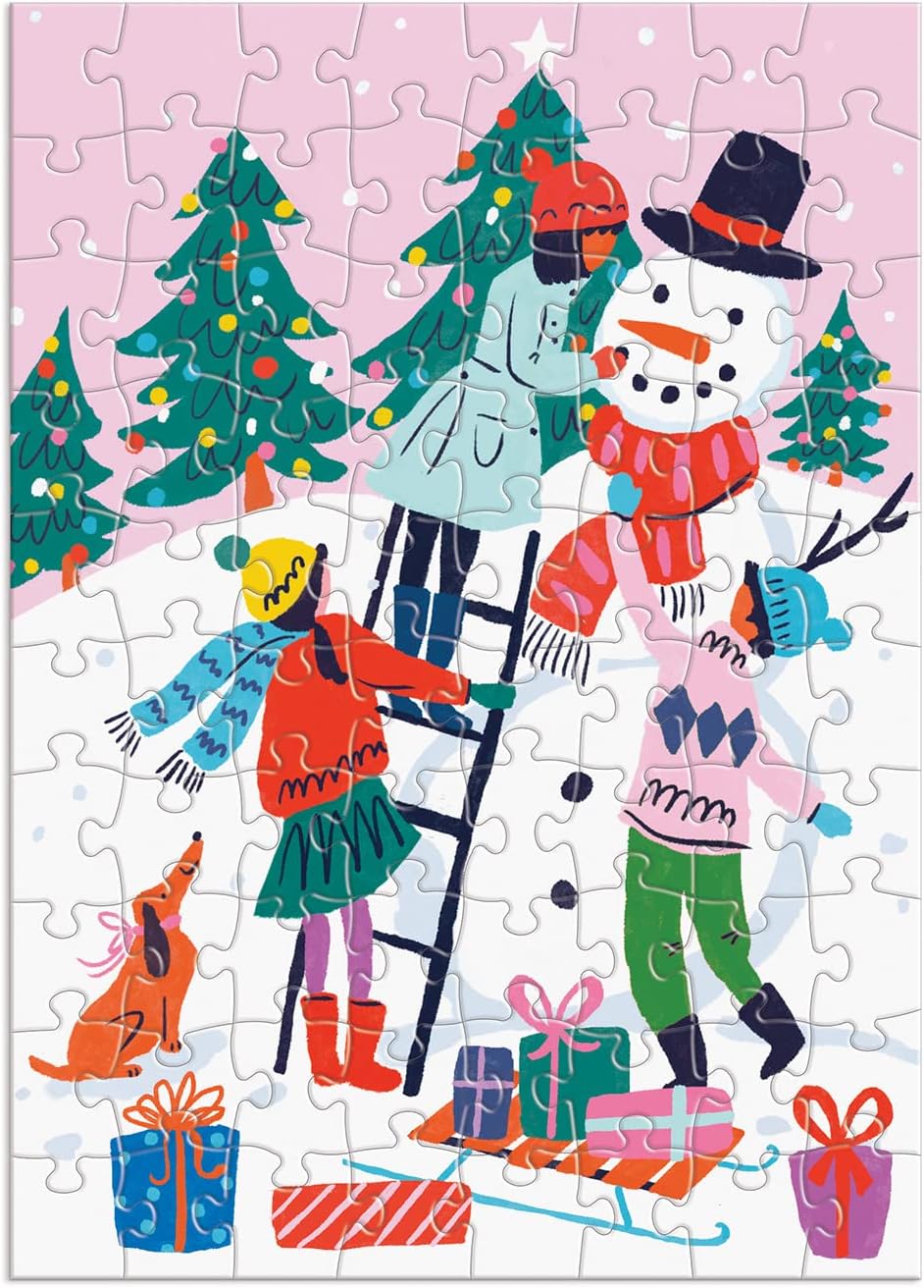 Merry and Bright 12 Days of Christmas Puzzle Advent Calendar

The Louise Cunningham Merry and Bright 12 Days of Christmas Advent Puzzle Calendar from Galison captures the spirit of the holiday season with twelve whimsical illustrations; one each on twelve 80-piece puzzles. One puzzle a day for the 12 days of Christmas. Galison puzzles are packaged in matte-finish sturdy boxes, perfect for gifting, reuse, and storage. Inserts of the 12 full puzzle image is included.

Box Size: 11.25 x 8.25 x 5.25”, 286 x 210