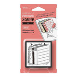 Midori Pre-inked Stamp BookMidori Pre-inked Stamp Book
