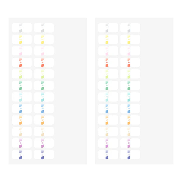 Midori Chiratto Index Tab - Small - Color