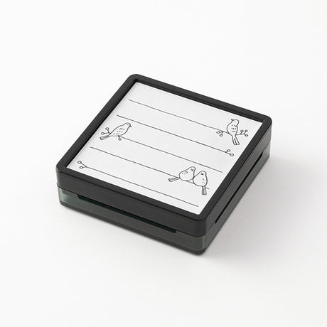 Midori Pre-inked Stamp-Bird