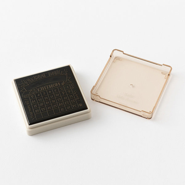 Midori Pre-inked Stamp Soft Color Habit Tracker Cat



Add header and title to your notes with this cute pre-inked stamp! This is a brown ink (soft color type) that blends well with the colors and decorations of writing instruments. The stamp can be used on its own as a decoration or as a frame for titles and headers in a notebook. Pre-inked stamps are re-inkable using oil-based&nbsp;ink.

Stamp lightly for crisp impressions. Unlike the traditional rubber stamp where you need to press the stamp down and hol