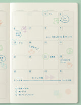 Midori Yuru Log Pre-inked Stamp - Daily Life
