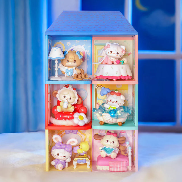 Surprise Figure Dolls: This series includes 6 different figures and 1 SECRET EDITION figure (Squirrel).

You will never know what you get until you open the box.

Material: PVC, Paper