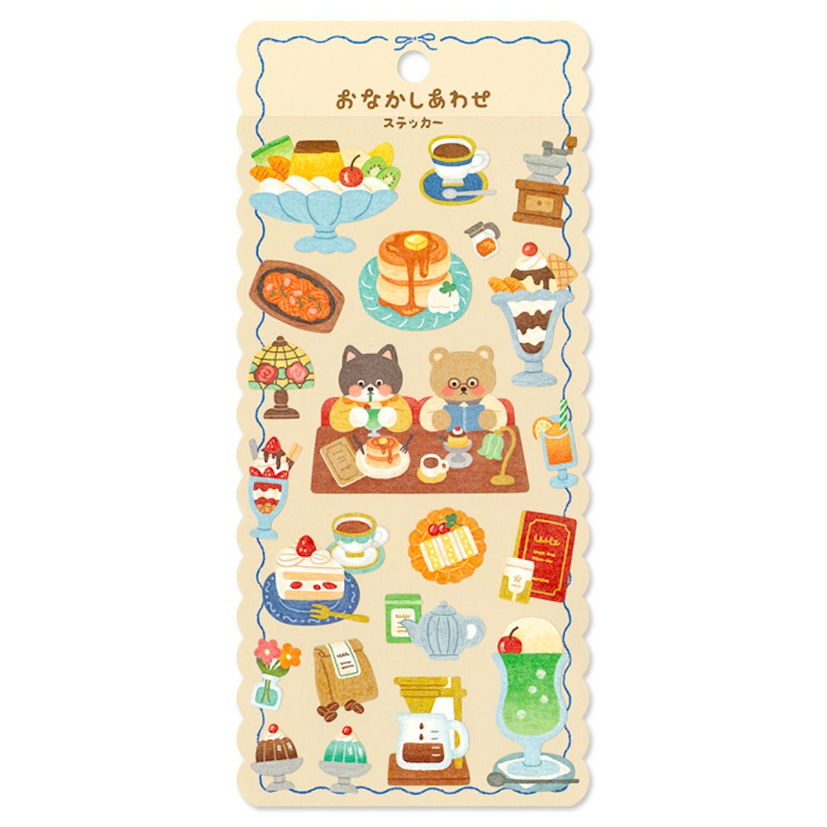 Mind Wave Happy Belly Series Sticker Sheet - Nostalgic Cafe