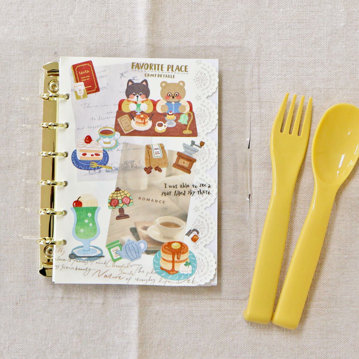 Mind Wave Happy Belly Series Sticker Sheet - Nostalgic Cafe