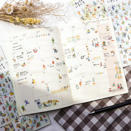 Mind Wave Today Is A New Day Series Sticker Sheet - Night