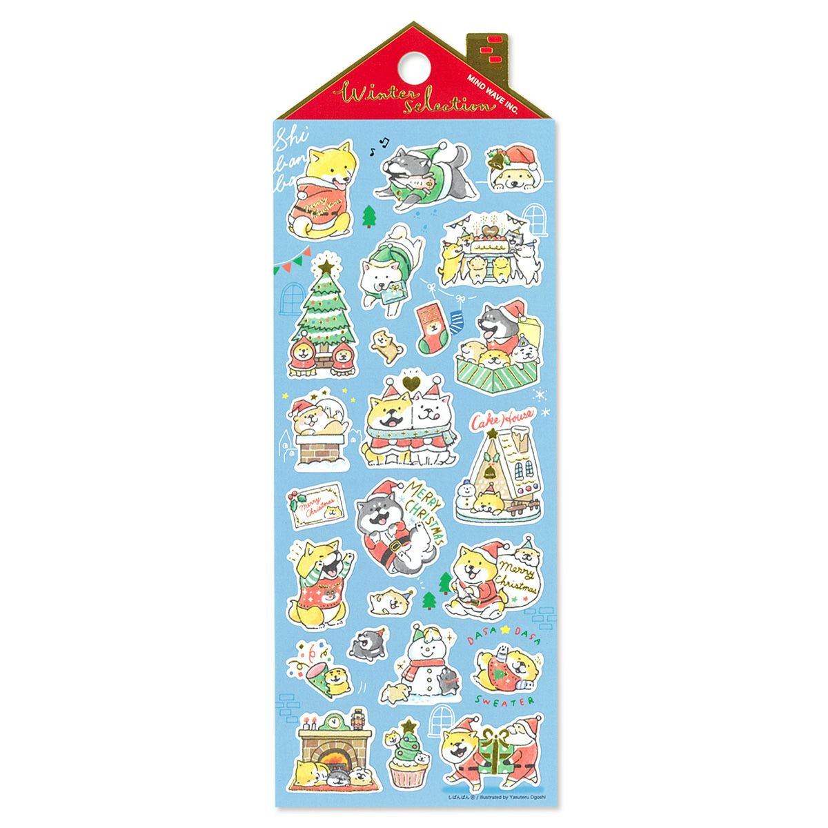 This year, the stickers will brighten up Christmas!
From popular characters to easy-to-use designs for decoration, we offer a wide variety of
variations. Enjoy ♪ a wonderful Christmas with this sticker.

• This package includes 1&nbsp;sheet of sticker
• Material:&nbsp; Washi Cotton, Gold Hot
• Package measures approx. H202 x W93 x D1mm
• Made in Japan