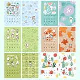 Bring a burst of creativity to your planner, journal, or everyday notes throughout the year with these page dividers from Molinta. Each pack includes 12 sheets in order for you to dedicate a slot to every month in your planner!