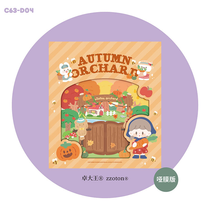 Molinta - Autumn Orchard Large Scene Sticker Set

Get ready for autumn with this fun sticker scene! With this cute activity, you'll receive a standing autumn orchard themed background and 5 sticker sheets to decorate with!

164mm x 185 mm
Material: Paper, PVC