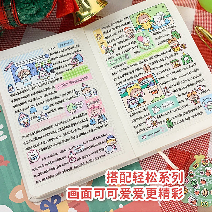 Molinta - Christmas Sticker Sheet

Get ready for the holidays with this festive Molinta Christmas Sticker Sheet, filled with sparkling seasonal designs that bring instant cheer to planners, journals, cards, and scrapbooking projects.

137x125mm

Material: PVC