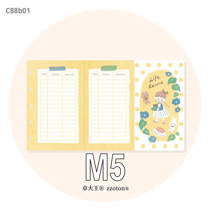 Molinta - Financial Plan M5 Tri-Fold Pages

Track all your expenses and savings with these tri-fold inserts to reach your financial goals!

Specifications: 183mmx105mm
Material: 120g white craft

Number of pages: 10